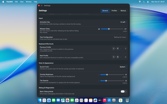 Shortcut successfully updated
