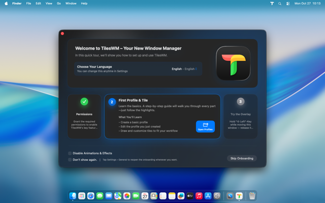 Complete reset finished, onboarding appears